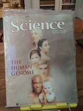 Rare US Science magazine vol 291 Feb 16 2001 The Human Genome Unopened NEW picture
