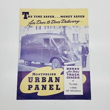 Dodge Division Montpelier Urban Panel Van Advertisment picture
