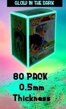 *PACK OF 80* GITD Plastic Protector Cases for Funko Pop 4