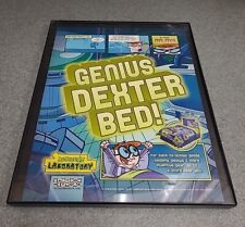 Dexter's Laboratory Cartoon Network Bedding Print Ad 2003 Framed 8.5x11  picture