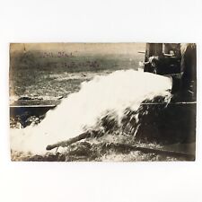 Artesia Colorado Clark Well RPPC Postcard c1914 Gushing Spring Water Photo D1234 picture