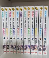 Kubo Wont Let Me Be Invisible Vol 1-12 Complete Series picture