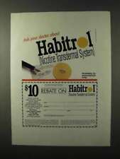 1995 Habitrol Nicotine Transdermal System Ad picture
