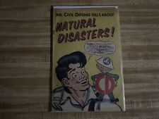 MR CIVIL DEFENSE TELLS ABOUT NATURAL DISASTERS AL CAPP 1956 picture