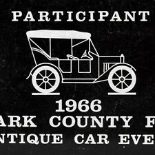 1966 Clark County Fair Fairground Antique Car Show Participant Springfield Ohio picture