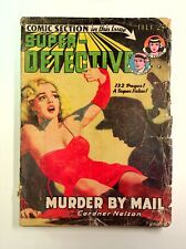 Super-Detective Pulp Jul 1950 Vol. 11 #3 GD- 1.8 TRIMMED picture