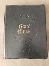 VINTAGE, 1937 Large Holy Bible, Old and New Testaments picture