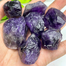 Wholesale Natural Amethyst Purple Quartz Crystal Rough Stone Healing Gift DIY picture