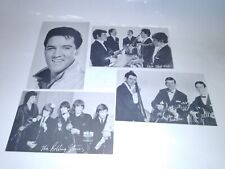 Lot 1950's Billboard Music Week Cards Arcade Stars Elvis Presley Rolling Stones  picture