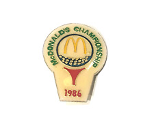 McDonald's Restaurants & Fast Food Pin 1986 McDonald's Championship ~ D picture