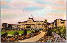 1953 The Huntington Hotel And Bungalows Pasadena California CA Posted Postcard picture