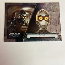 2016 Star Wars Evolution Base Card #71 C-3PO: Household Droid picture