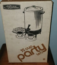 NEW Vintage Empire Supreme Electric 32 Cup Coffee Urn Buffet Server Party picture