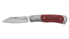 Viper Hug Folding Knife Red G10 Handle M390 Wharncliffe Plain Edge Satin V5994GR picture