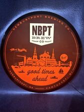 AWESOME NBPT NEWBURYPORT BREWING LIGHT UP LED BEER SIGN PAWTUCKET picture
