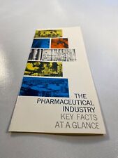 1960 Upjohn Company - Pharmaceutical Industry 2-Panel Information Brochure picture