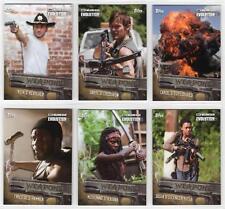 Walking Dead Evolution WEAPONS Trading Card Insert Set (12 Cards) picture