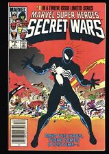 Marvel Super-Heroes Secret Wars #8 VF+ 8.5 Newsstand Variant 1st Black Costume picture