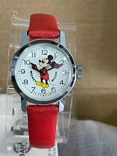 Lot of 6 Vintage Near Mint Mickey Mouse Bradley Watch Swiss Parts Scratch Free picture