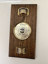 Weather Station Vintage Barometer Thermometer Hygrometer Wuersch Fall River Mass picture