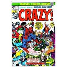 Crazy (1973 series) #1 in Near Mint minus condition. Marvel comics [l{ picture