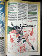 Who's Who #4 (NM- 9.2) Dave Stevens Catwoman Interior Art DC Directory June 1985 picture