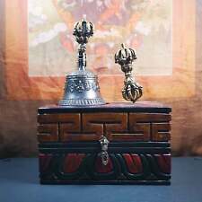 Gandhanra Vintage Vajra & Bell Set,Tibetan Buddhism (Vajrayana) Ritual Implement picture