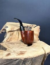 Savinelli Milano De Luxe 604KS Smooth Finish Oom Paul Shaped Smoking Pipe picture