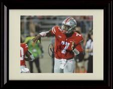 Unframed Dwayne Haskins Autograph Promo Print - Ohio State- Posing picture