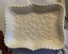 VINTAGE LENOX WEDDING PROMISES SMALL TRAY ~ With 24k Stamp. Rare Find Ivory picture