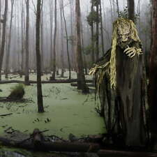 Life-Size Animatronic Tree Man, Indoor/Outdoor Halloween Decoration picture