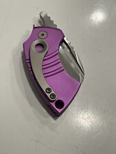 Koch Tools Gnat XL Purple Aluminum Urban EDC Exclusive Friction Folder M390 picture