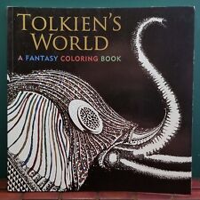 Tolkien's World: A Fantasy Coloring Book by Allan Curless Adult Coloring Book picture