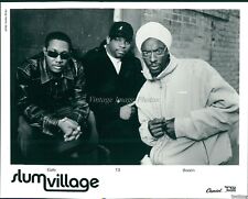 Vintage Slum Village Detroit Hip Hop Rap Baatin T3 Elzhi Musician 8X10 Photo picture