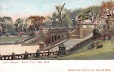 Terraces, Central Park, Manhattan, New York City, Early Postcard, Unused  picture