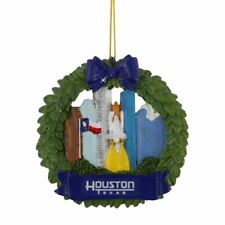 Houston Christmas Ornament Wreath picture