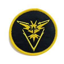 🇬🇧UK SELLER Pokemon Go Team Instinct Patch Embroidered Sew/Iron-on Badge  picture