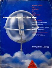PROCEEDINGS OF THE IRE AUGUST 1959 - RADIO MAGAZINE picture