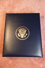 RONALD REAGAN GIFT WHITE HOUSE OVAL OFFICE PIECE OF FLOOR IN PRESENTATION CASE  picture