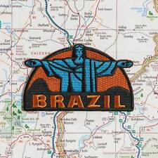 Brazil Iron on Travel Patch - Great Souvenir or Gift for travellers picture