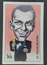 Frank Sinatra Italian Trading Card 1971 Once Upon a Time Hollywood picture