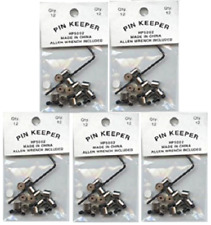 60-Pieces-Pin-Keepers-Pin-backs-Pin-Locks-Locking-Pin-Backs-w-Allen-Wrench 7mm picture