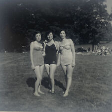 Vintage Photo 1949 Women Swimsuits Posed picture