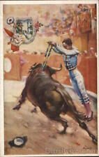 Mexico Nogales,SO Bull Fight Sonora Postcard Vintage Post Card picture
