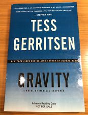 GRAVITY by Tess Gerritsen ~ autographed advance copy + signed letter ~ TPB picture
