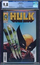 Hulk #13 CGC 9.8 White Pages Incredible Hulk 340 1988 Homage Cover Marvel 2023 picture