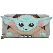 Star Wars Purse Mandalorian Wallet Disney Baby Yoda Universe Limited Edition Zip picture