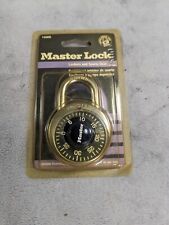 Vintage Master Lock 1500D Dial Combination Padlock picture