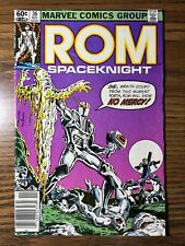 ROM 36 NEWSSTAND SPACEKNIGHT SAL BUSCEMA COVER MARVEL COMICS 1982 VINTAGE picture
