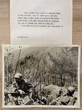 1951 Korean War US ARMY Soldiers at Hantan River Action Original Photo & Doc picture